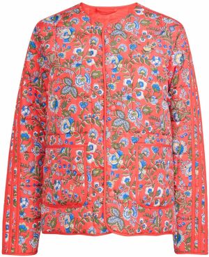 ADIDAS ORIGINALS Prechodná bunda 'Adidas Originals x Liberty London'  modrá / zelená / oranžovo červená / biela