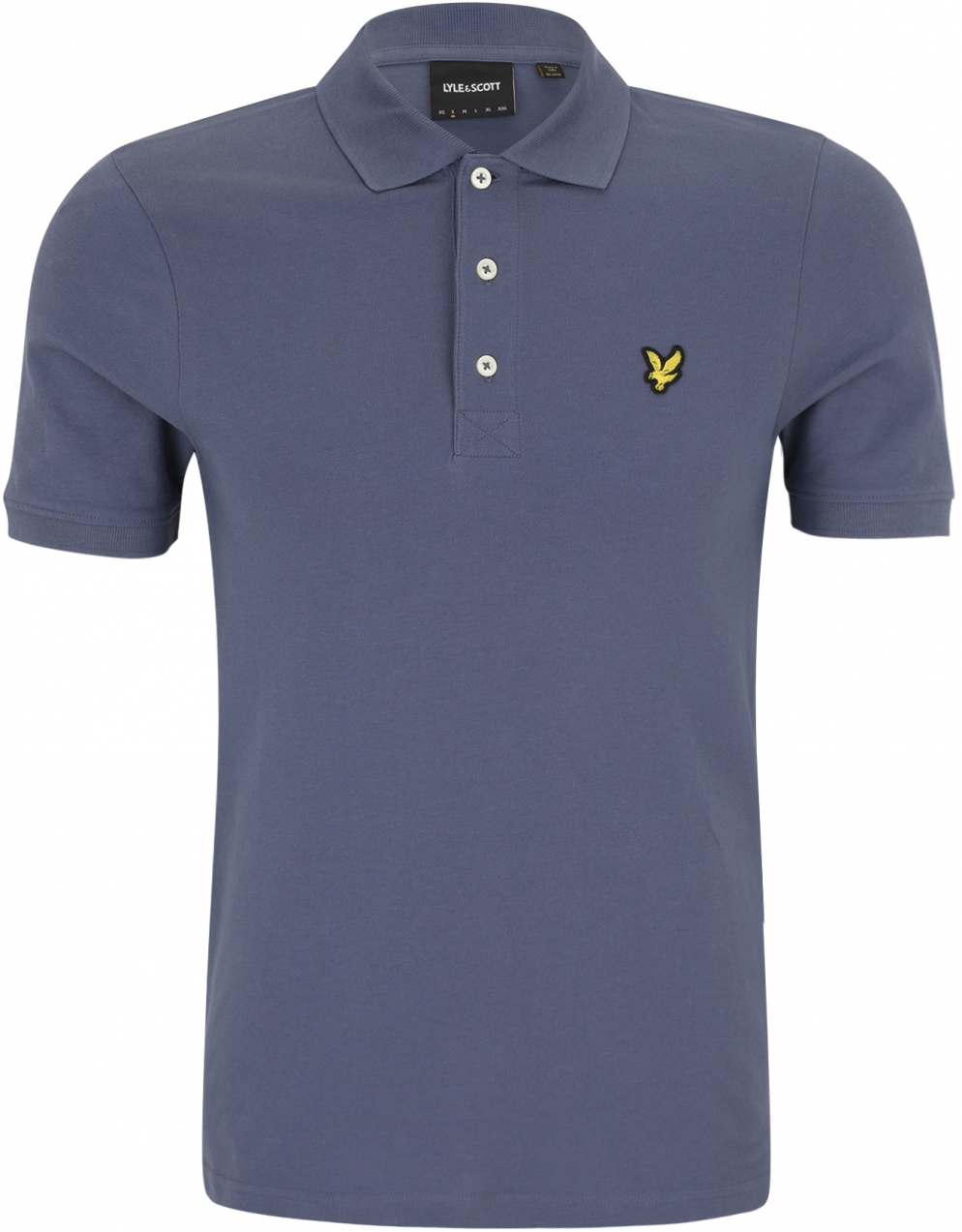 Lyle & Scott Tričko  tmavomodrá / žltá / čierna