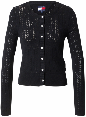 Tommy Jeans Kardigán  čierna
