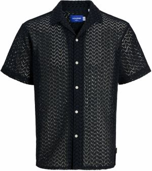 JACK & JONES Košeľa 'JORSUMMER LUKE'  námornícka modrá