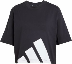 ADIDAS SPORTSWEAR Tričko 'Essentials'  čierna / biela