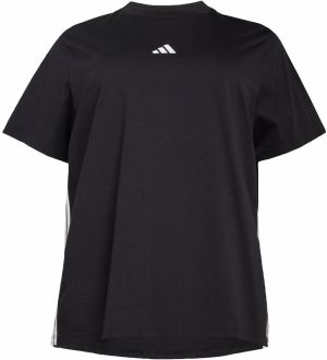 ADIDAS SPORTSWEAR Funkčné tričko 'Essentials'  čierna / biela