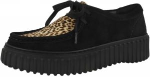 CLARKS Šnurovacie topánky 'Torhill Bee'  tmelová / koňaková / čierna