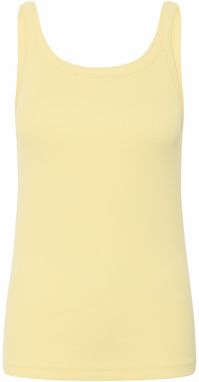 Kaffe Top 'Carna'  pastelovo žltá