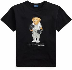 Polo Ralph Lauren Tričko  hnedá / sivá / čierna / biela