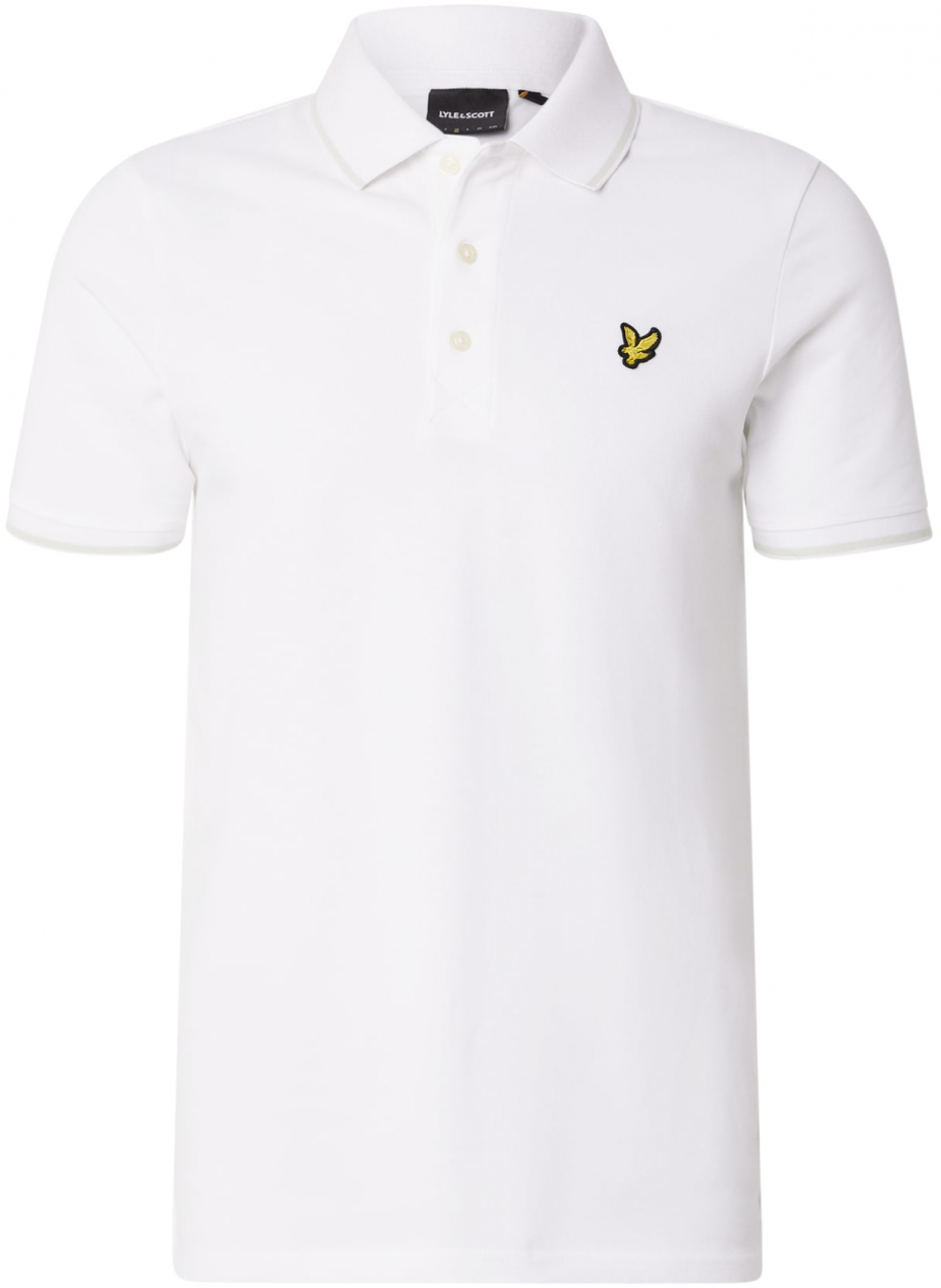 Lyle & Scott Tričko  biela