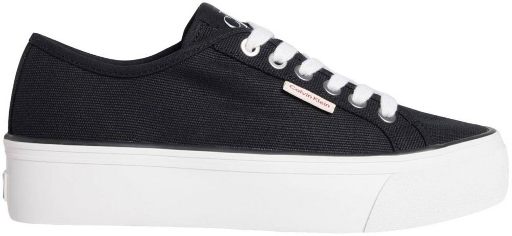 Calvin Klein Jeans Nízke tenisky  čierna / biela