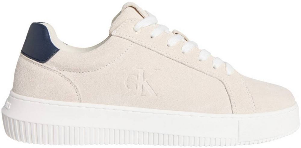 Calvin Klein Jeans Nízke tenisky  tmavomodrá / biela ako vlna