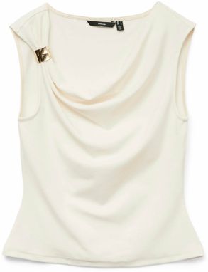 VERO MODA Blúzka 'VMALLISON'  šedobiela