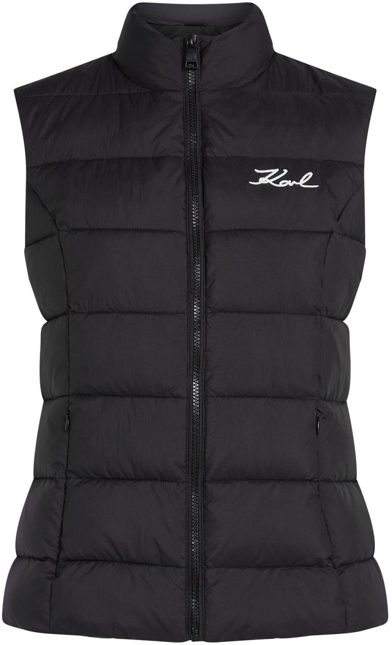 Karl Lagerfeld Vesta 'Gilet'  čierna / biela