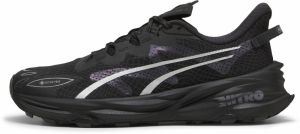 PUMA Bežecká obuv 'Fast Track Nitro 3 GTX'  svetlosivá / čierna