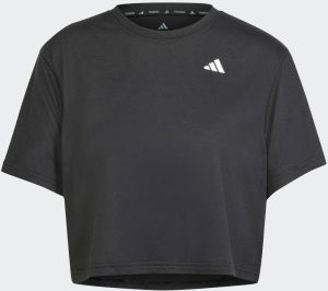ADIDAS PERFORMANCE Funkčné tričko  čierna / biela