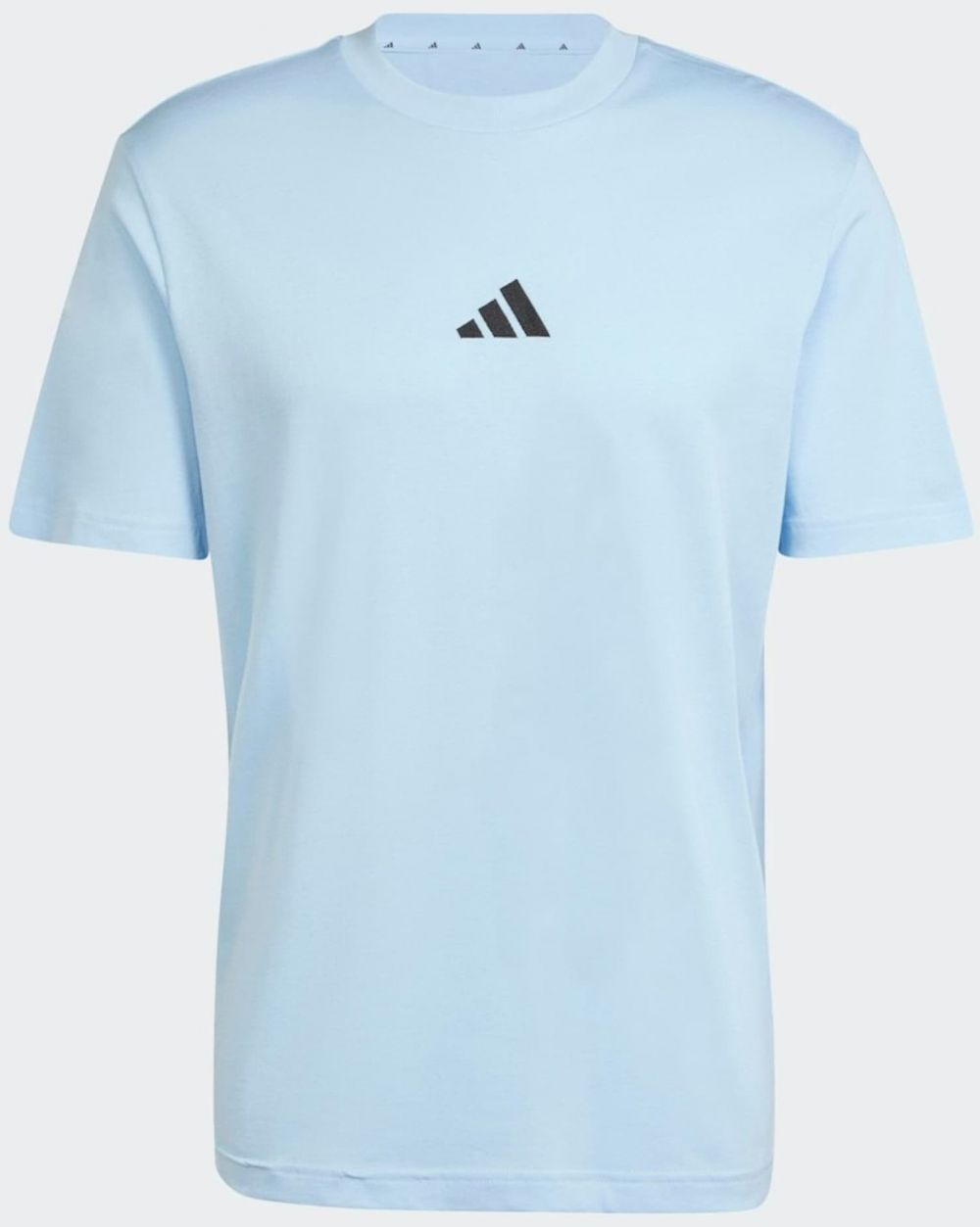 ADIDAS SPORTSWEAR Funkčné tričko 'Essentials'  svetlomodrá / čierna