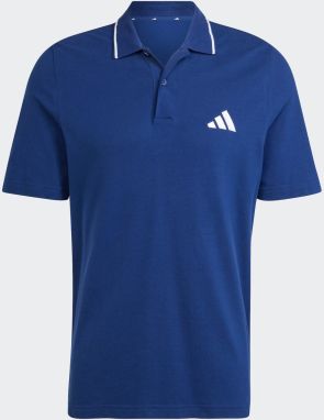 ADIDAS SPORTSWEAR Funkčné tričko 'Essentials'  tmavomodrá / biela