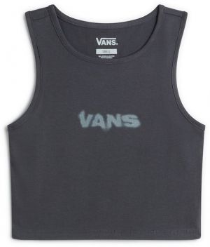 VANS Tričko  sivá / čierna