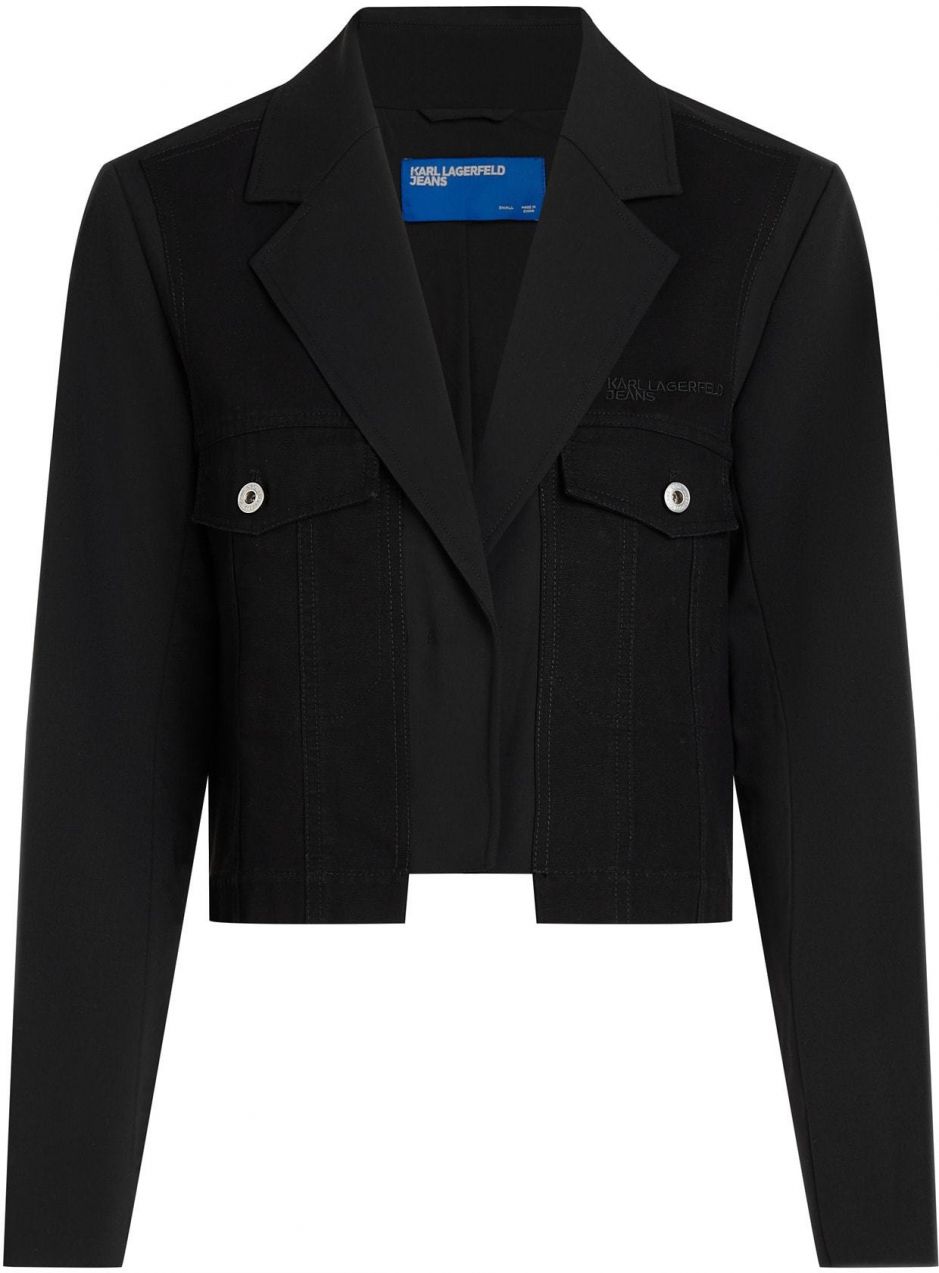 KARL LAGERFELD JEANS Blejzer  čierna