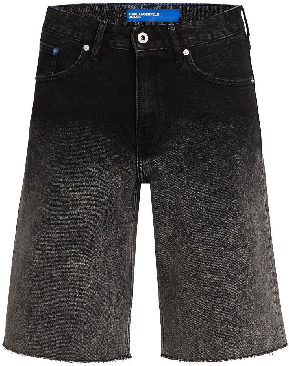 KARL LAGERFELD JEANS Džínsy  čierna melírovaná