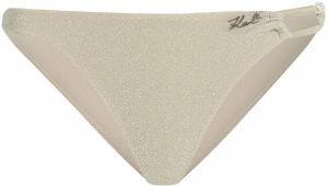 Karl Lagerfeld Bikinové nohavičky  béžová
