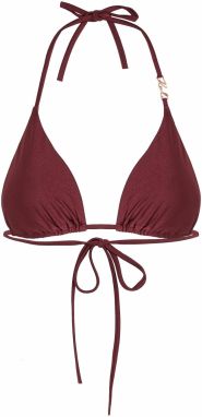 Karl Lagerfeld Bikinový top  bordová