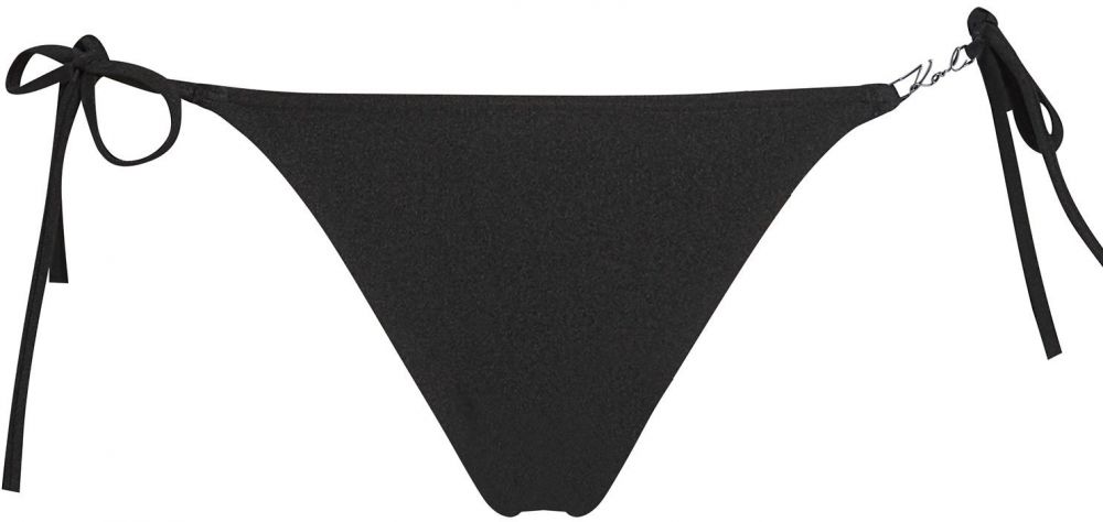 Karl Lagerfeld Bikinové nohavičky  čierna