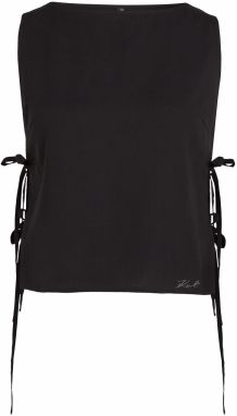 Karl Lagerfeld Top  čierna / biela