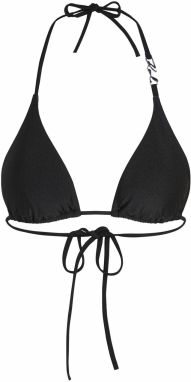 Karl Lagerfeld Bikinový top  čierna