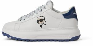 Karl Lagerfeld Nízke tenisky 'Ikon Nft Kapri'  telová / tmavomodrá / čierna / biela