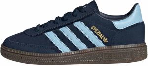 ADIDAS ORIGINALS Tenisky 'Handball Spezial'  svetlomodrá / tmavomodrá / zlatá