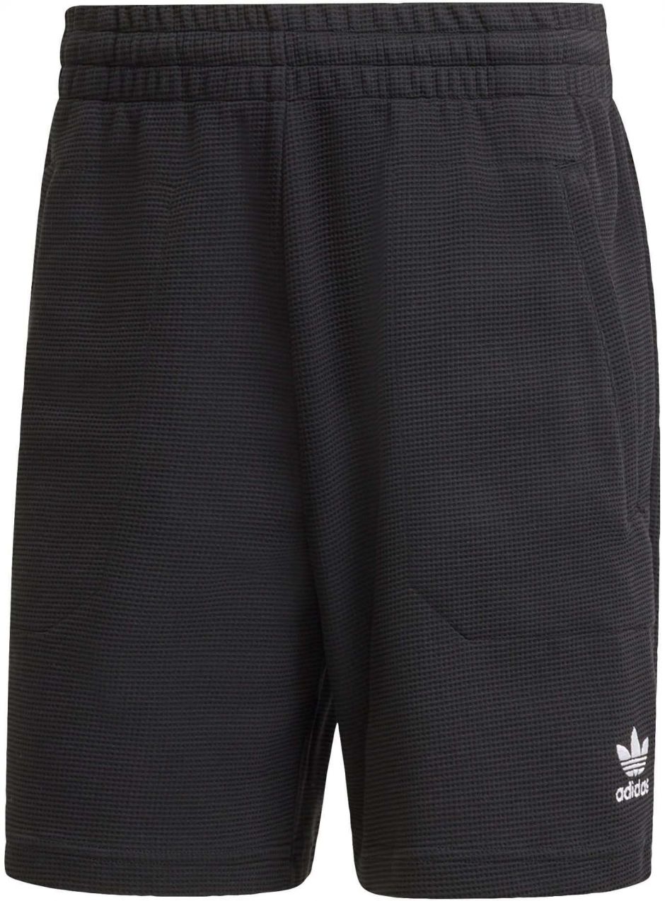 ADIDAS ORIGINALS Nohavice 'Essentials Trefoil'  čierna / šedobiela