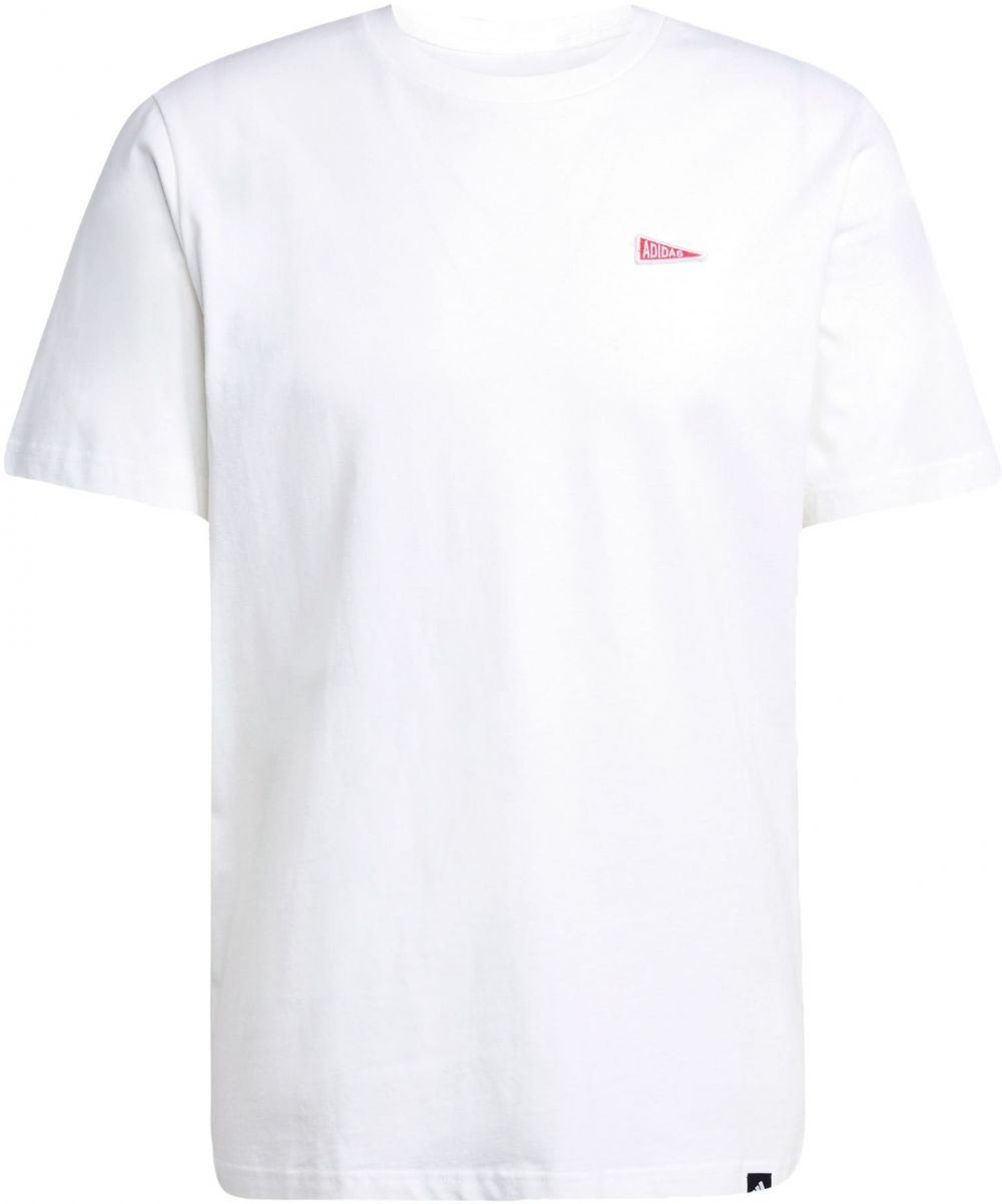 ADIDAS SPORTSWEAR Funkčné tričko  červená / čierna / biela