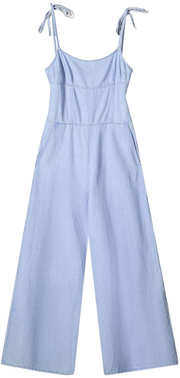 Bershka Overal  svetlomodrá