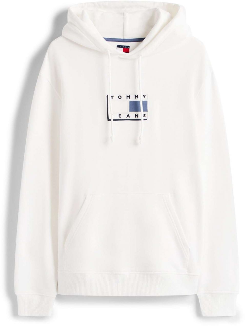 Tommy Jeans Mikina  svetlomodrá / tmavomodrá / biela