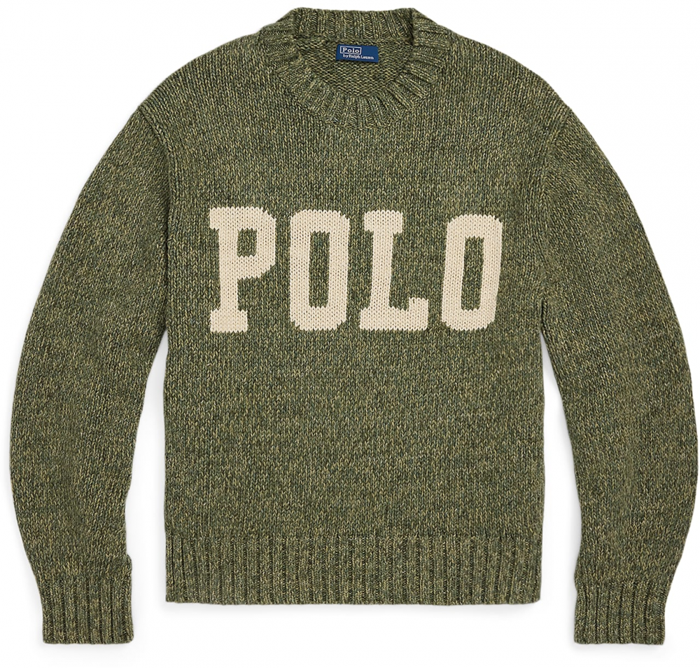 Polo Ralph Lauren Sveter  béžová / olivová