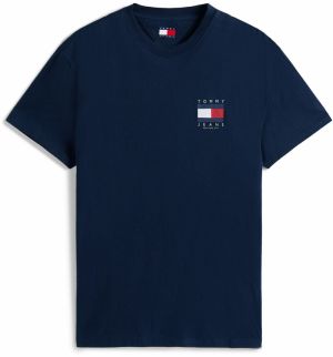 Tommy Jeans Tričko  námornícka modrá / červená / biela