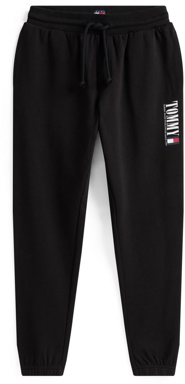 Tommy Jeans Nohavice  tmavomodrá / červená / čierna / biela