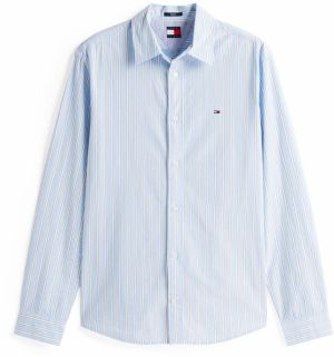 Tommy Jeans Košeľa  námornícka modrá / svetlomodrá / červená / biela