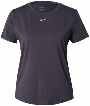 NIKE Funkčné tričko 'ONE CLASSIC'  čierna / biela