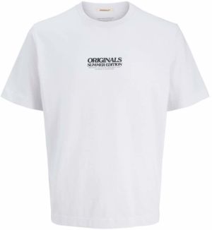 JACK & JONES Tričko  tmavozelená / ružová / čierna / biela