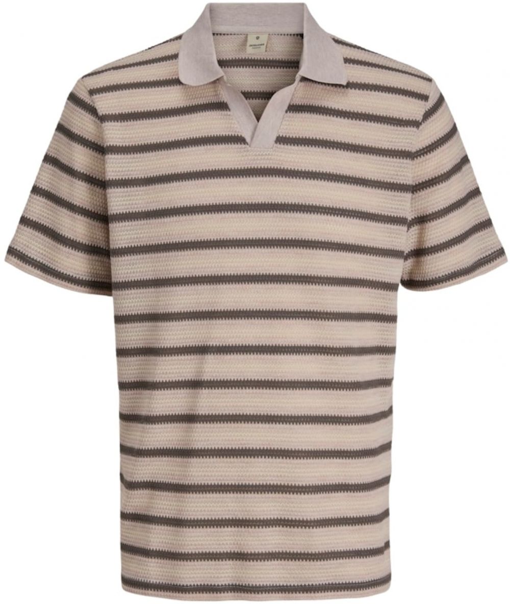 Jack & Jones Premium Sveter 'JPRBluharry'  čokoládová / púdrová