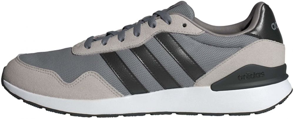 ADIDAS SPORTSWEAR Nízke tenisky 'Run 60s 4.0'  sivá / tmavosivá / čierna