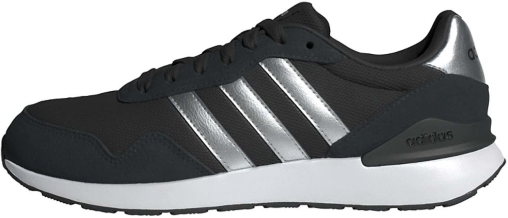 ADIDAS SPORTSWEAR Nízke tenisky 'Run 60s 4.0'  čierna / strieborná