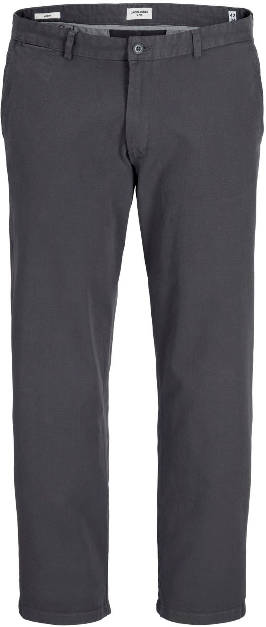 Jack & Jones Plus Chino nohavice 'JPSTKANE'  grafitová