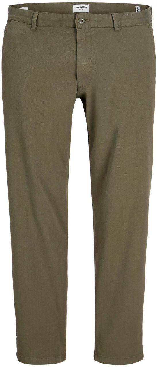 Jack & Jones Plus Chino nohavice 'JPSTKANE'  olivová