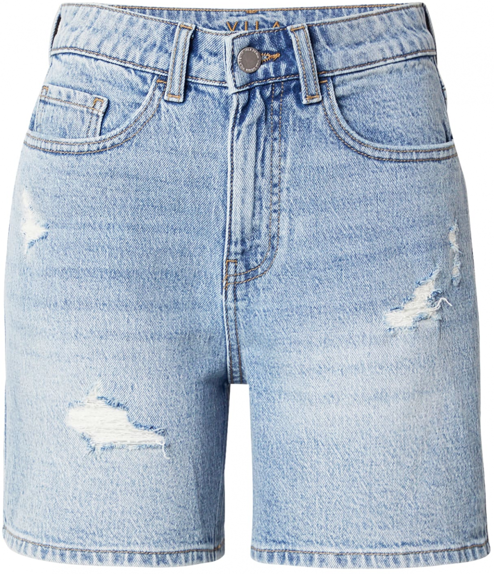 VILA Džínsy 'VIJAF'  modrá denim