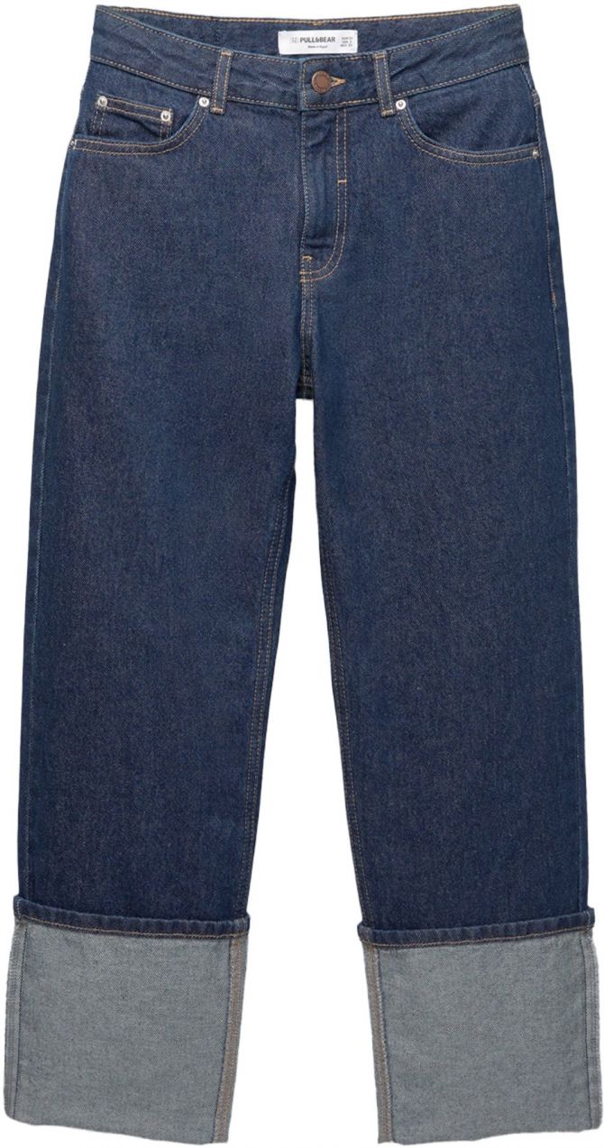 Pull&Bear Džínsy  tmavomodrá