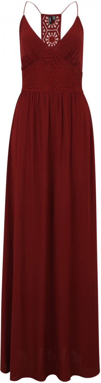 Vero Moda Tall Šaty 'VMGRACE'  tmavočervená