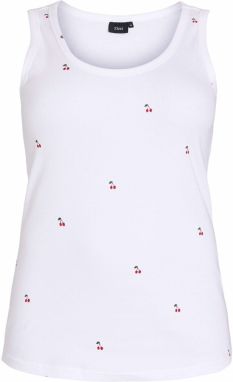 Zizzi Top 'Camila'  zelená / červená / biela