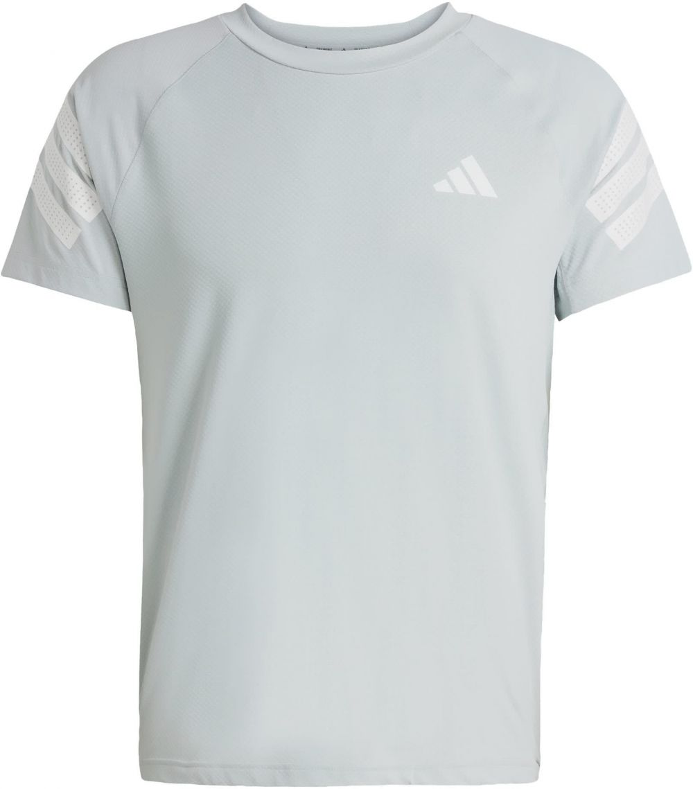 ADIDAS PERFORMANCE Funkčné tričko  sivá / biela