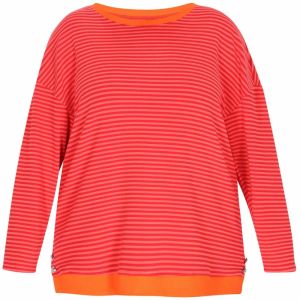 swirly Sveter  oranžová / červená