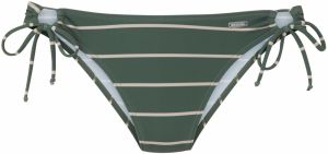 BENCH Bikinové nohavičky  krémová / tmavozelená